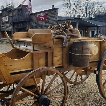 Chariot De Pionnier Avec Terrasse - Pour 5 Personnes - Api-1-52-1489 * Suzy